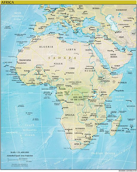 Afrika: Liste 1 (Africa: List 1) - Englisch Lernen Online
